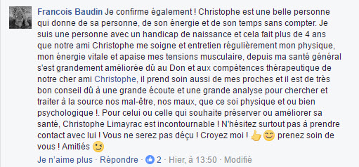 Avis FB Christophe Limayrac